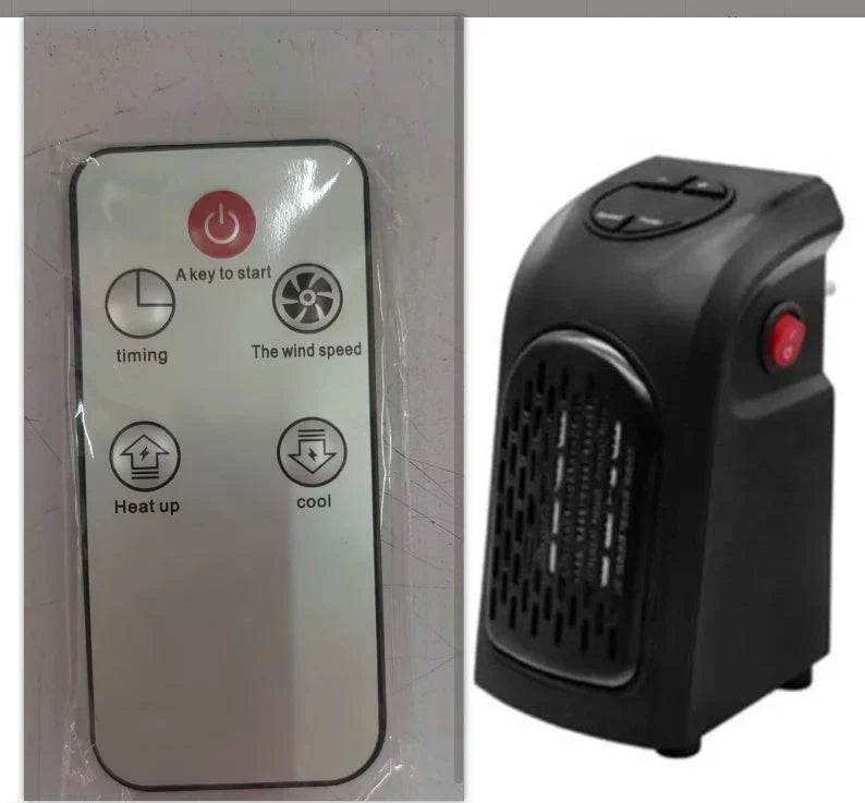 Cozy Ceramic Space Heater with adjustable temperature and airflow settings, compact and portable design for use in home or office
