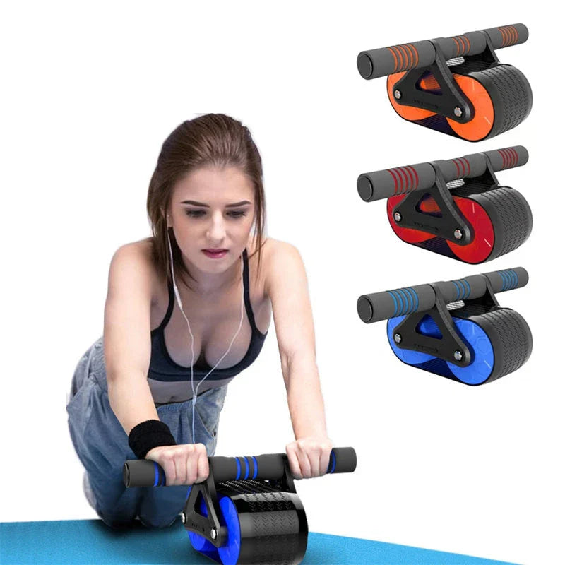 Premium Dual-Wheel Abdominal Roller for Intense Core & Arm Workouts