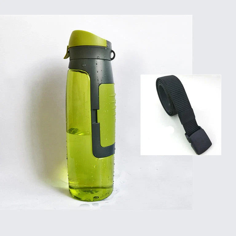Secure Stash Water Bottle with hidden compartment for storing valuables, perfect for commuting, travel, and outdoor activities