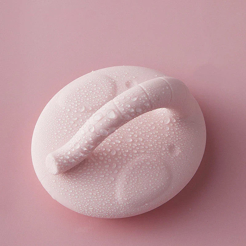 Silicone Baby Shower Brush with Soft Bristles for Gentle Scalp Massage and Dandruff Removal