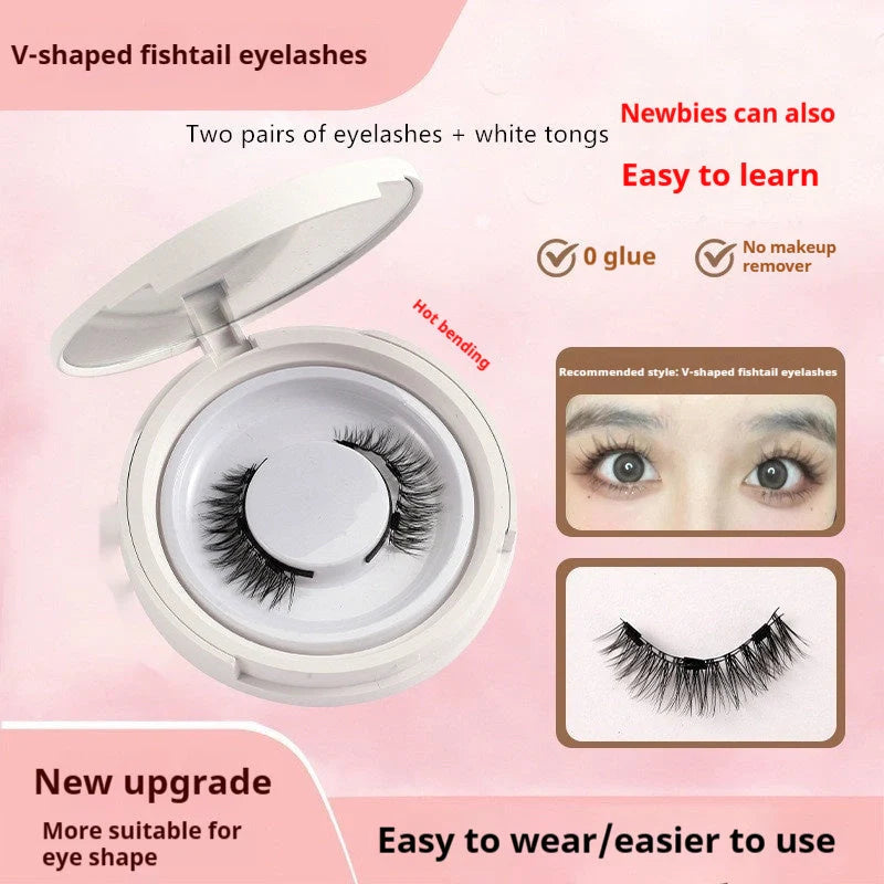 Magnetic mink false eyelashes in various styles and colours, designed for a natural and captivating eye look.