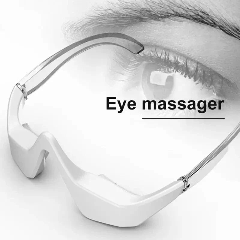 Eye Massager with Micro-Current Therapy for Relaxation, Wrinkle Reduction, and Dark Circle Removal