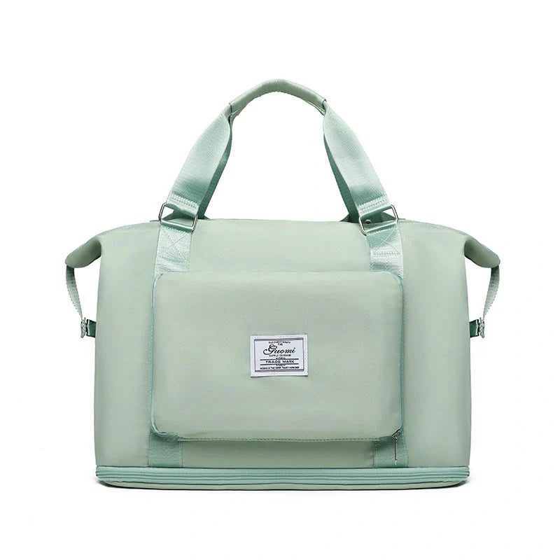 Folding travel bag for women in various colours, lightweight and durable Oxford cloth