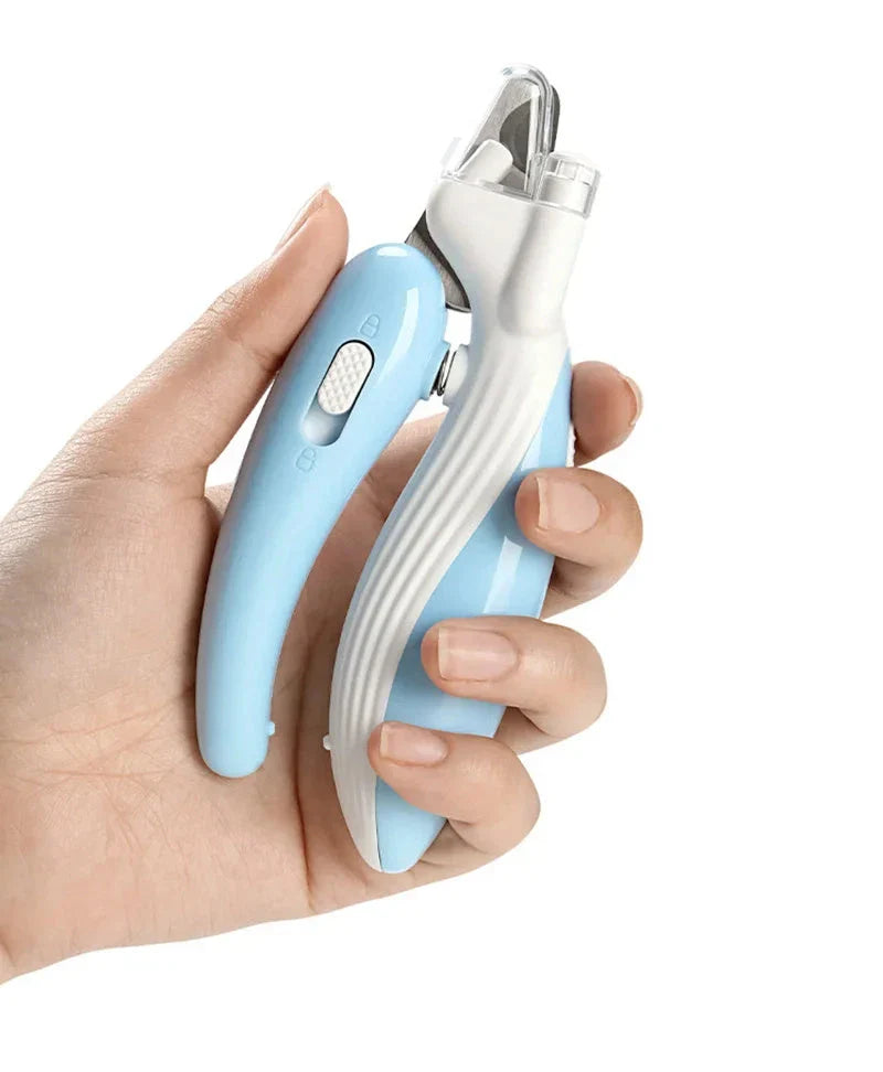 Premium electric pet nail grinder with LED light for safe, precise nail trimming of cats and dogs
