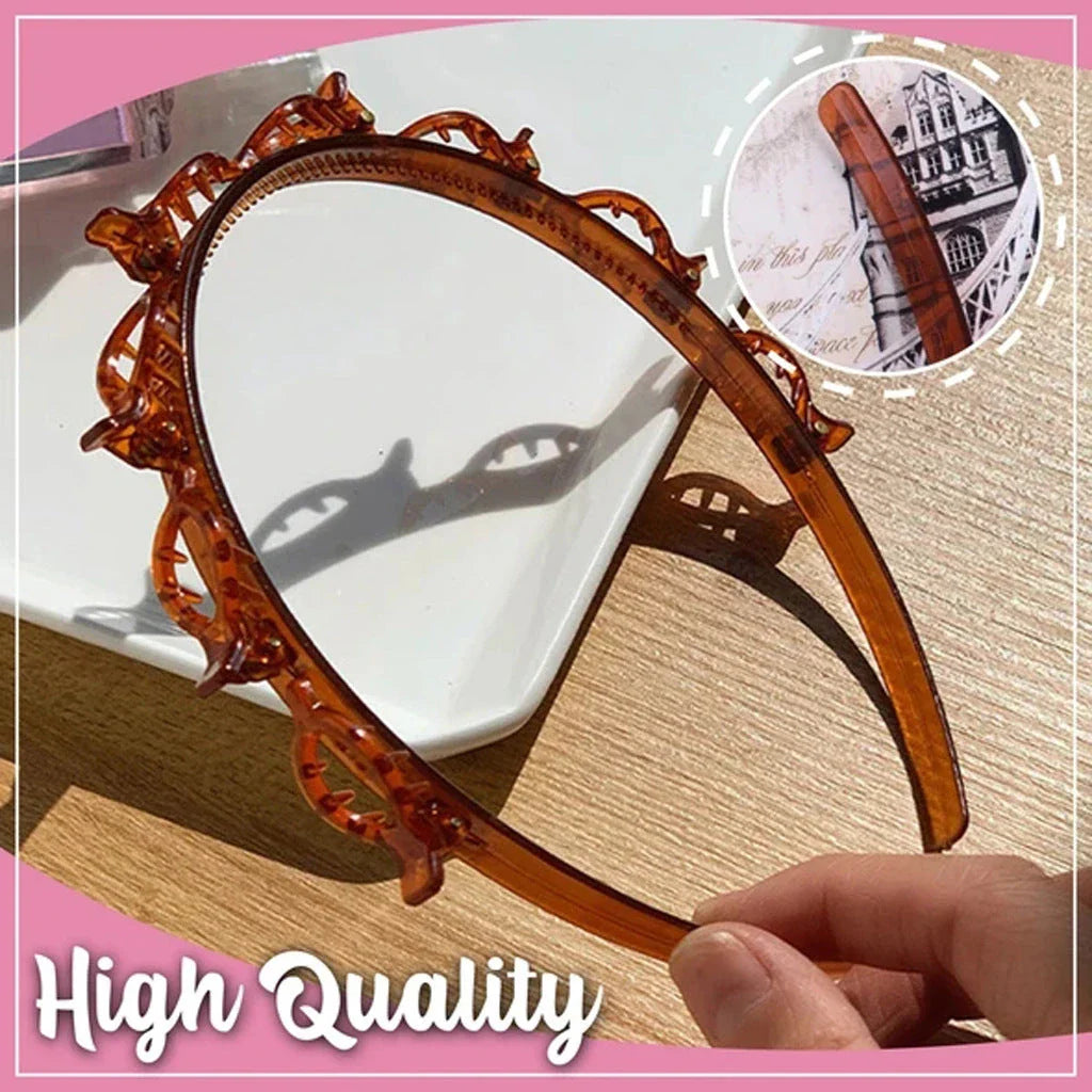 Stylish Korean-inspired double bangs hair clips and headbands for women