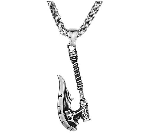 Vintage Norse rune necklaces for men, featuring a range of intricate Viking symbols and designs crafted from premium stainless steel