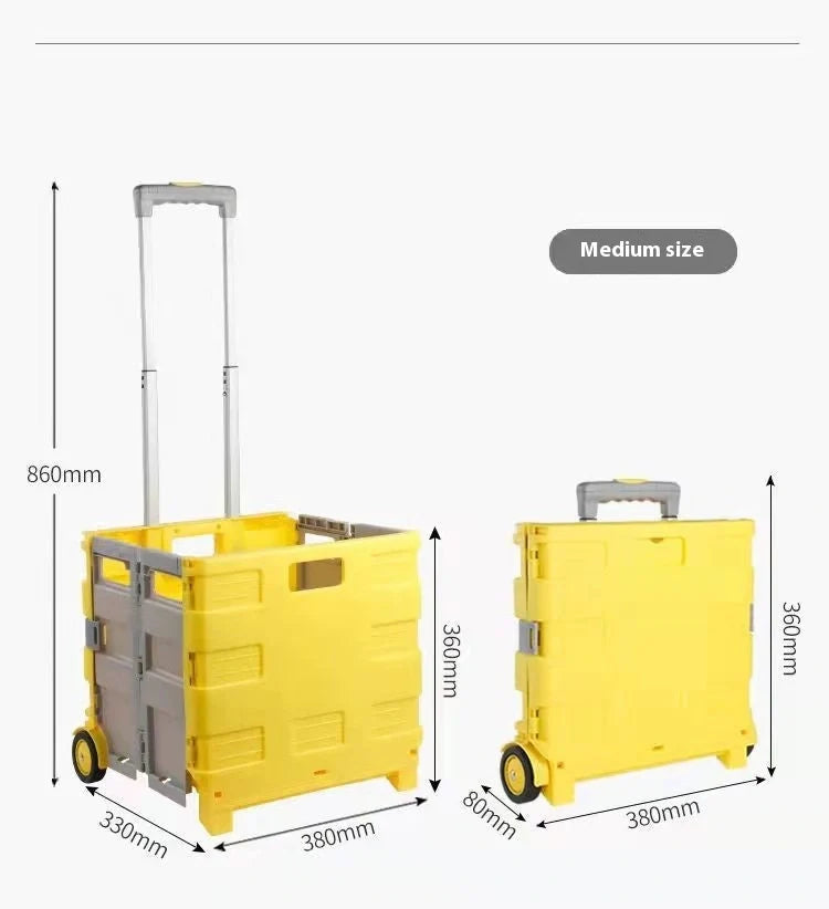 Foldable car boot organiser with lid, made of durable polypropylene plastic, supporting up to 35 kg maximum load