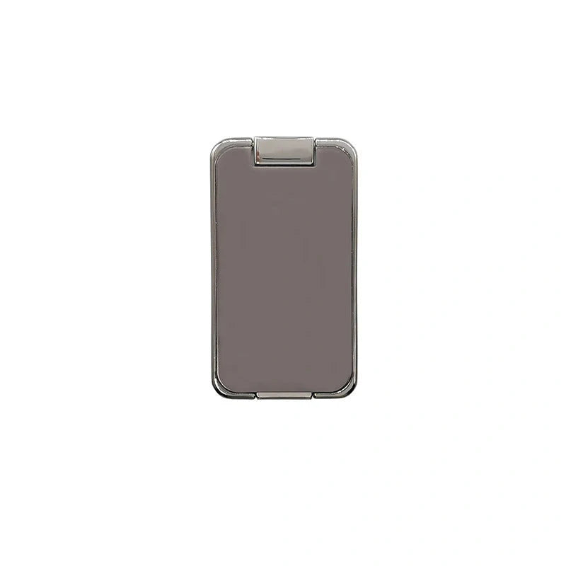 Adjustable folding mobile phone holder stand with multi-angle design, compatible with various smartphones and tablets