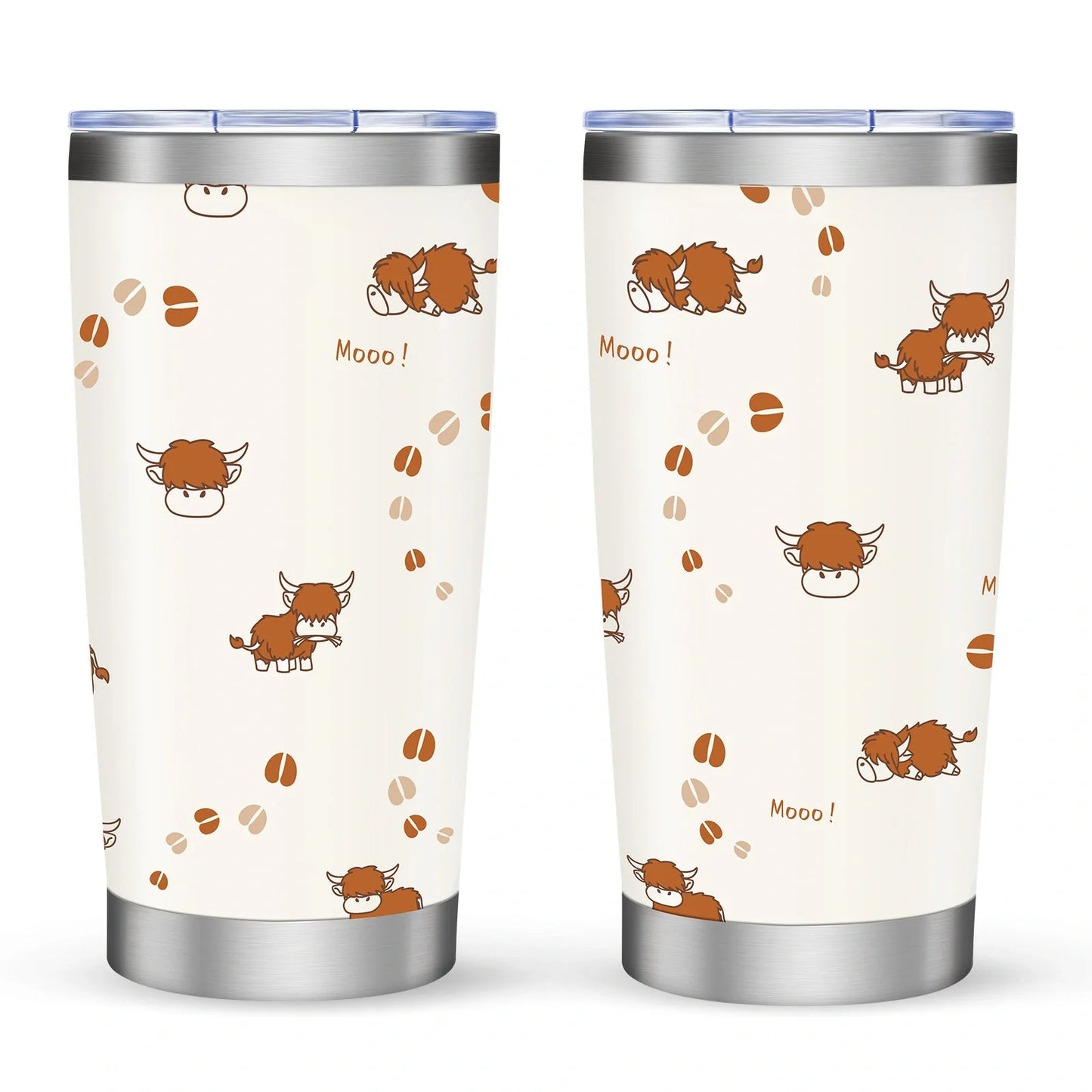 20oz Car Cup with secure lid, perfect for preventing spills during commutes