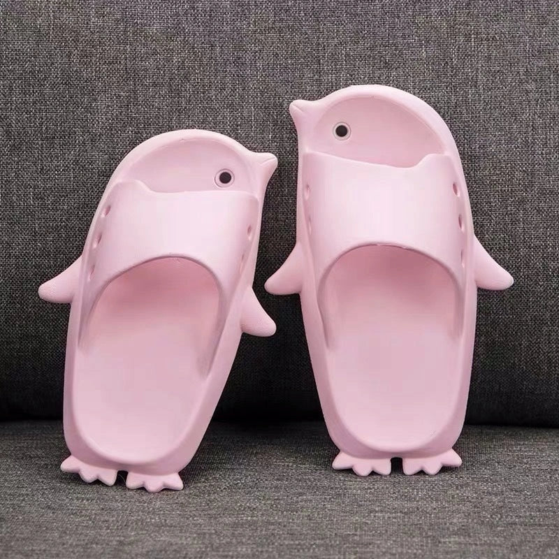 Children's penguin princess non-slip sandals in various colours