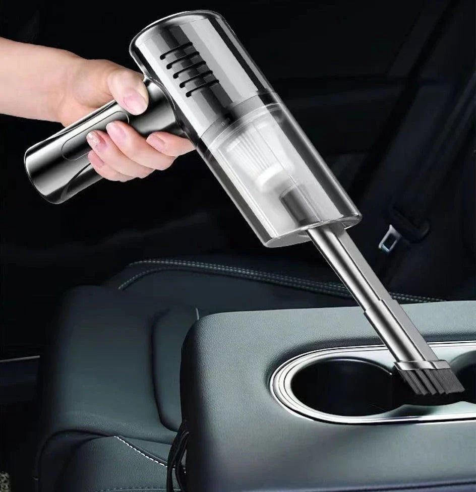 Premium dual-use pet hair vacuum cleaner with powerful suction for effortless cleaning of cars and homes