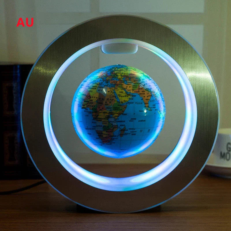Mesmerising Magnetic Levitating Globe with LED Light Display, Floating World Map Decoration