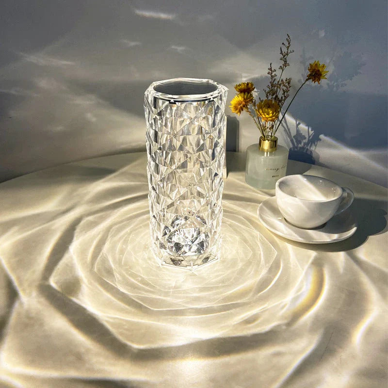 Rose Light Projector with mesmerizing 3D rose-themed lighting effect, creating a serene and relaxing atmosphere in any room