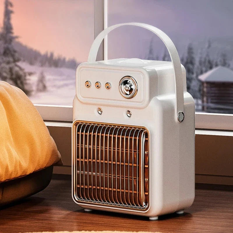 Powerful 1200W 2-in-1 Humidifying Space Heater with Efficient PTC Heating and Integrated Humidifier for Cozy Comfort