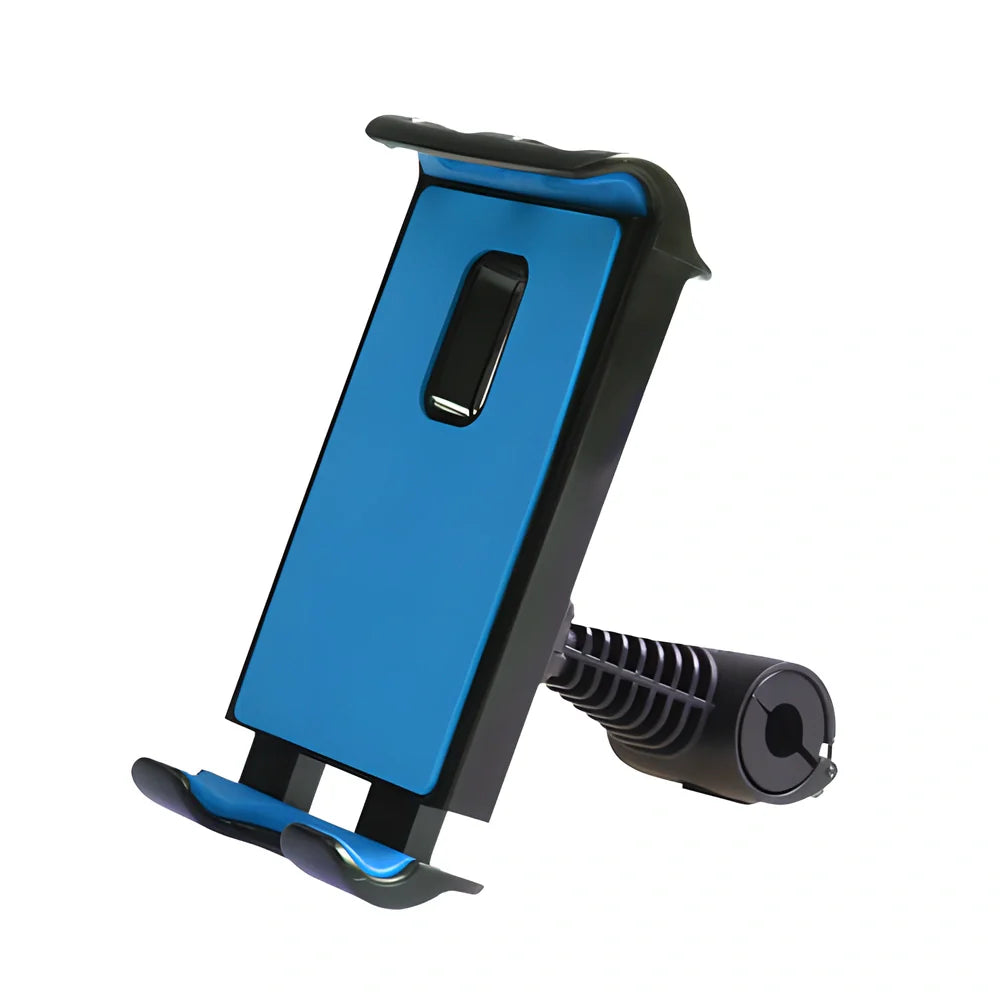 Premium 360° rotating car tablet mount with secure grip and charging port for in-car entertainment