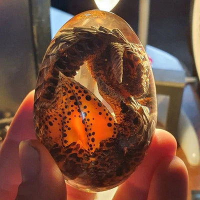 GiftHome UK Enchanting Lava Dragon Egg Decor - A Fossil Fanatic's Delight