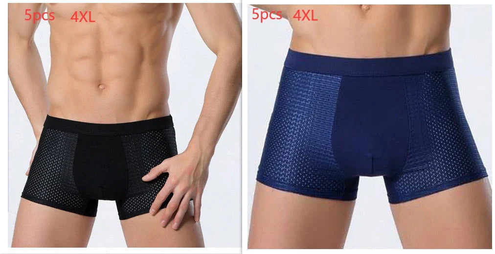 Premium modal mesh boxers in various colors and sizes