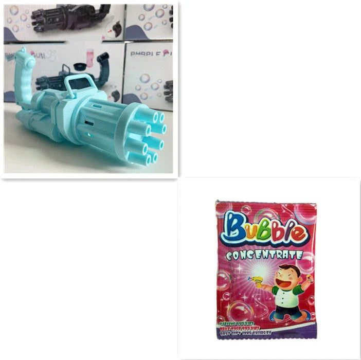 Bubble Blaster Toy for Kids - Powerful Leaf Blower Bubble Gun Machine in Vibrant Colors
