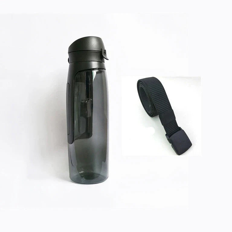 Secure Stash Water Bottle with hidden compartment for storing valuables, perfect for commuting, travel, and outdoor activities