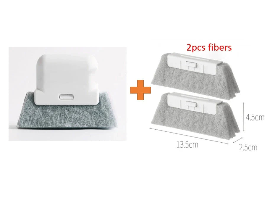 Versatile Groove Cleaning Brush with replaceable head for effortless home cleaning in the UK