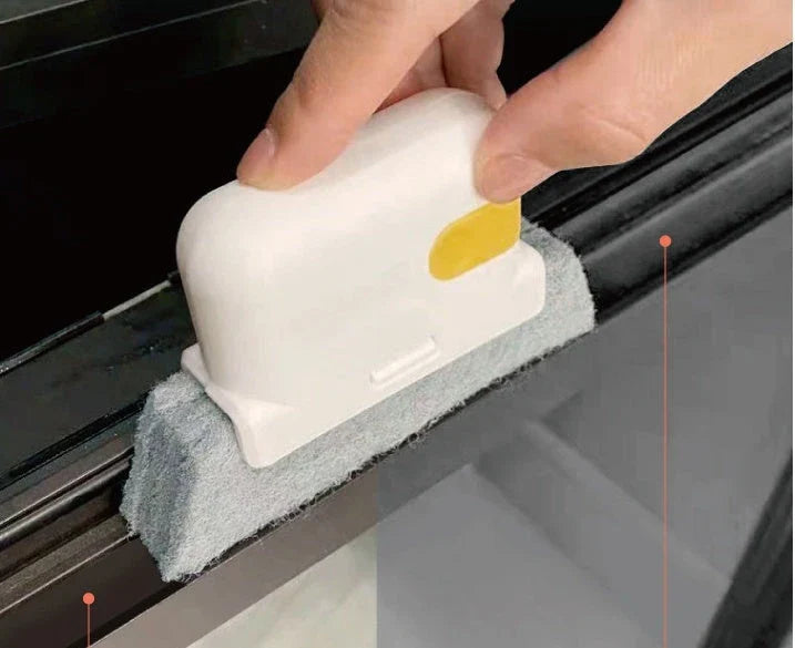 Versatile Groove Cleaning Brush with replaceable head for effortless home cleaning in the UK