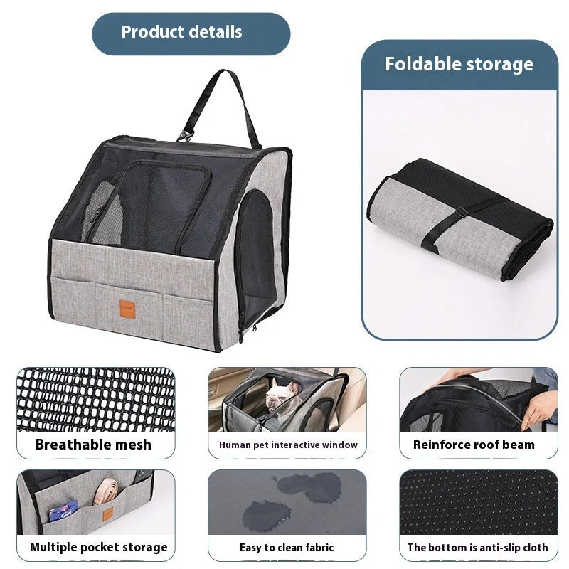 Waterproof dog car mat for clean and comfortable journeys