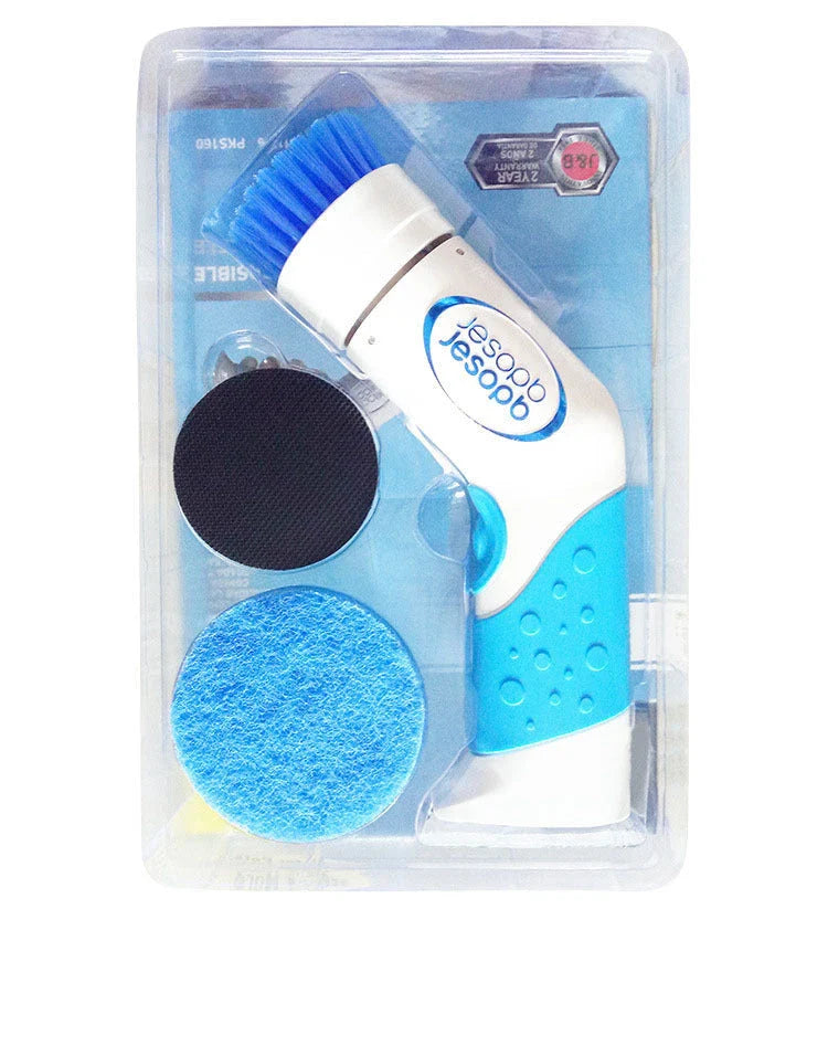 Premium electric cleaning brush with waterproof design, multiple brush heads, and rechargeable battery for effortless cleaning of tiles, appliances, and more