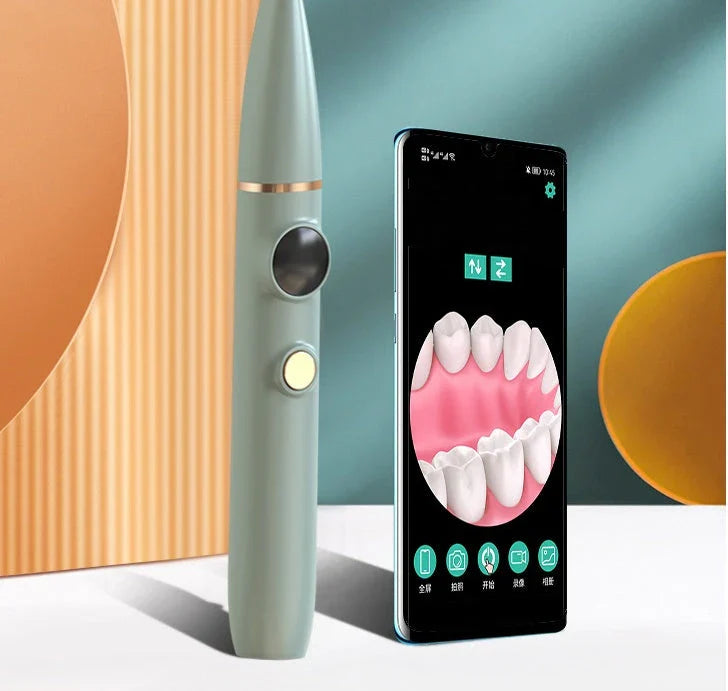 High-Powered Dental Cleaning Tool with Visual Assistance