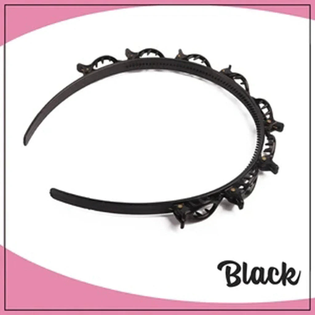 Stylish Korean-inspired double bangs hair clips and headbands for women