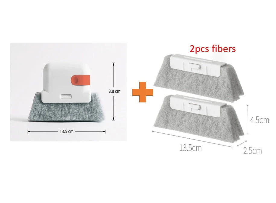 Versatile Groove Cleaning Brush with replaceable head for effortless home cleaning in the UK
