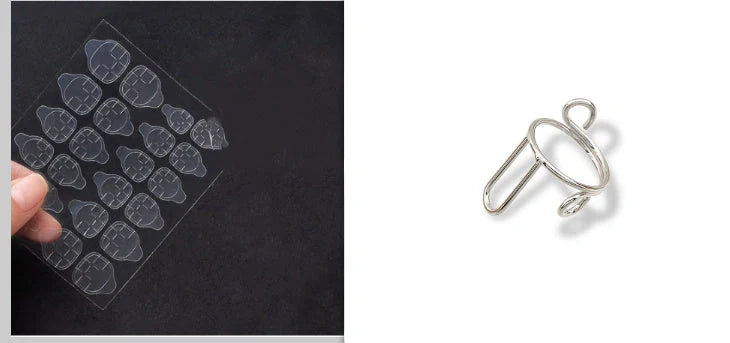 Stylish Nail Art Stickers with Jelly Glue for Seamless Nail Transformation