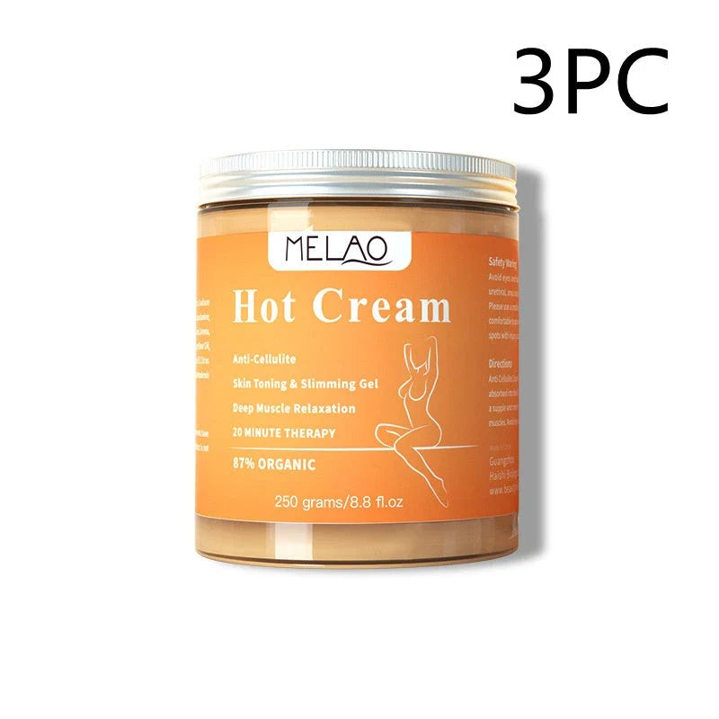 Powerful slimming cream with natural ingredients for targeted fat reduction and cellulite elimination