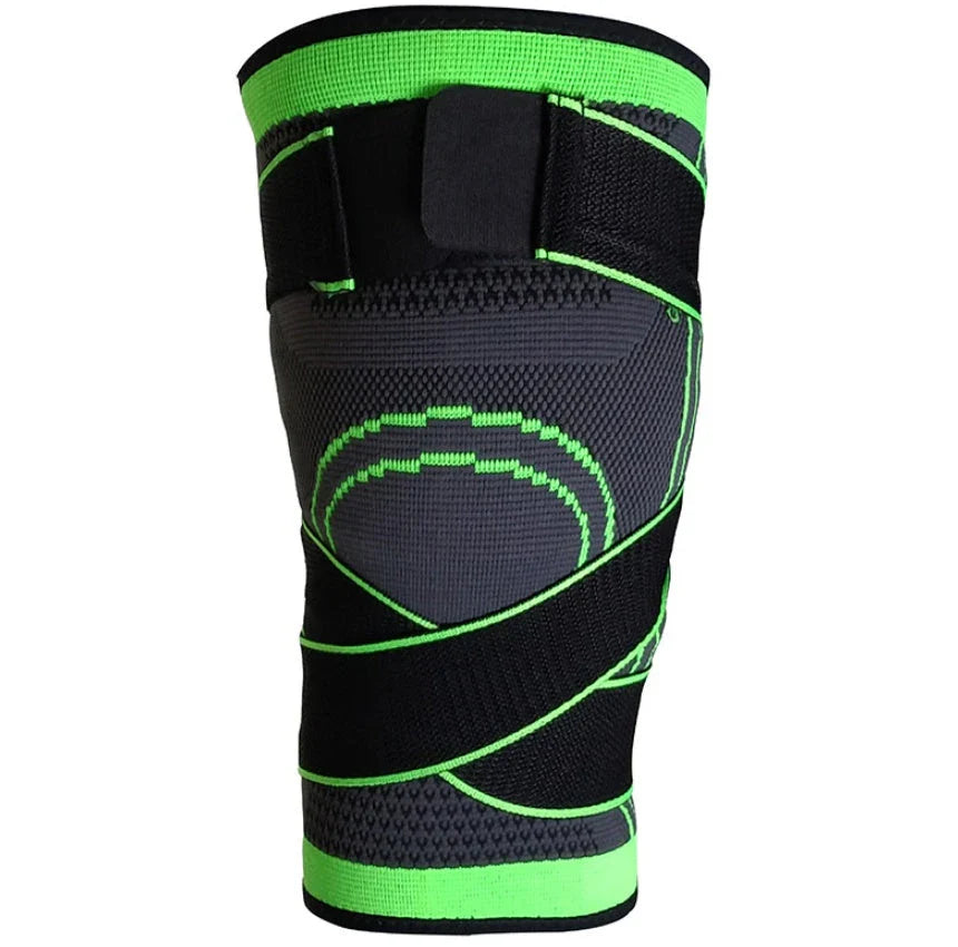 Sports knee brace with adjustable pressure design for active lifestyles