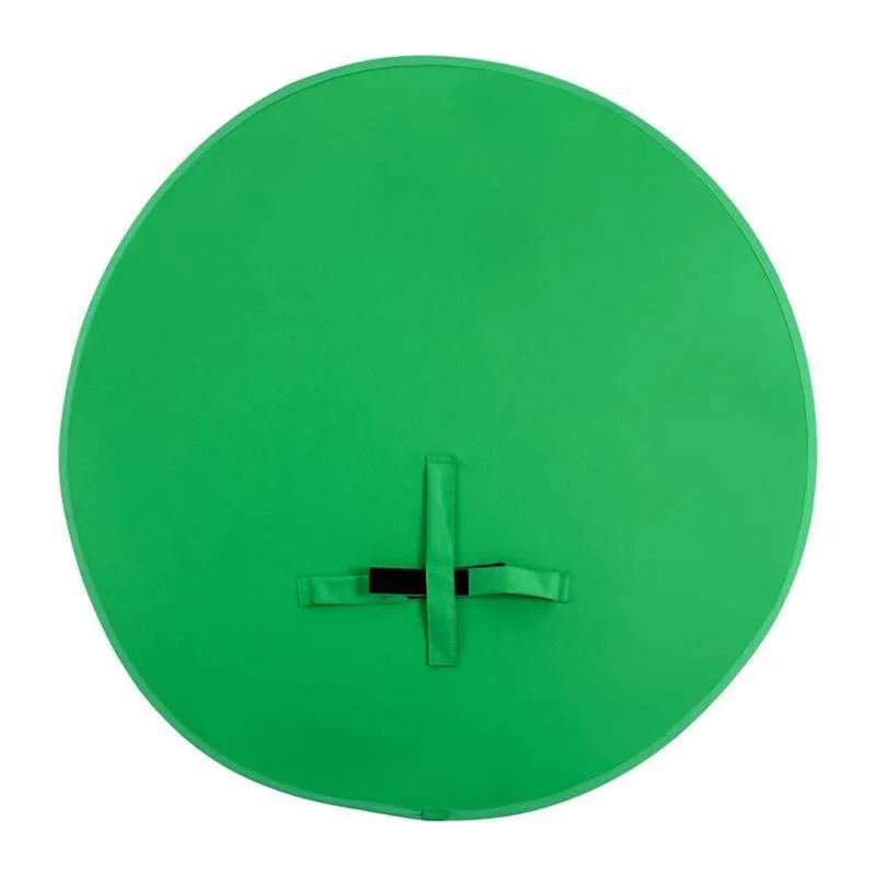 Green screen background board for photography with foldable design and steel spring frame