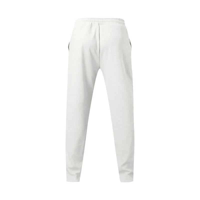 Comfortable drawstring waist casual pants for men in various colors and sizes