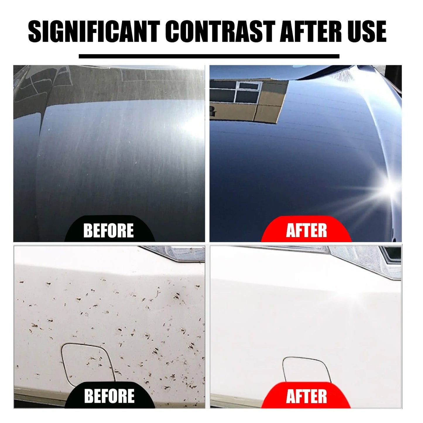 3-in-1 Fast-Acting Car Paint Spray for high protection and shine