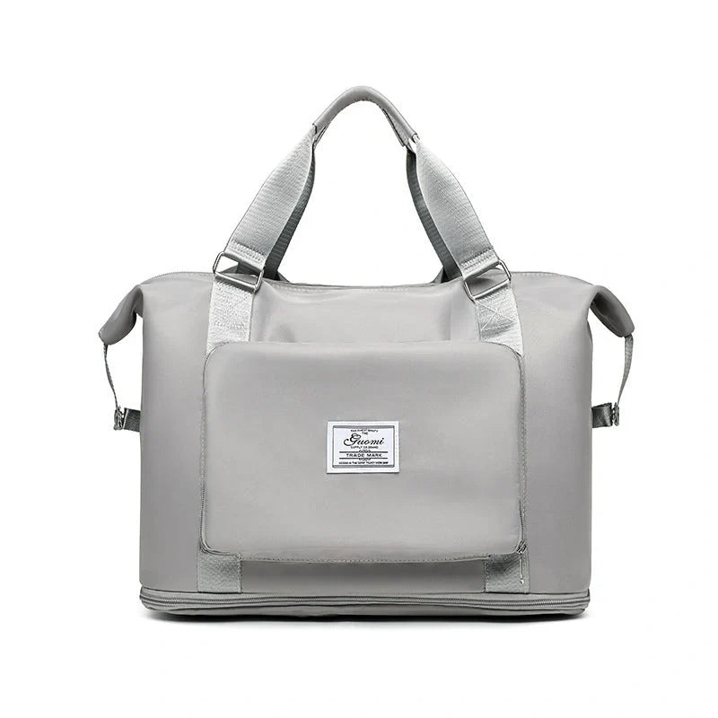 Folding travel bag for women in various colours, lightweight and durable Oxford cloth