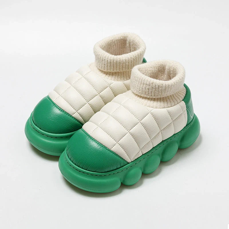 Stylish and cosy cotton insulated snow boots for men, available in a range of fashionable colours with a durable non-slip sole