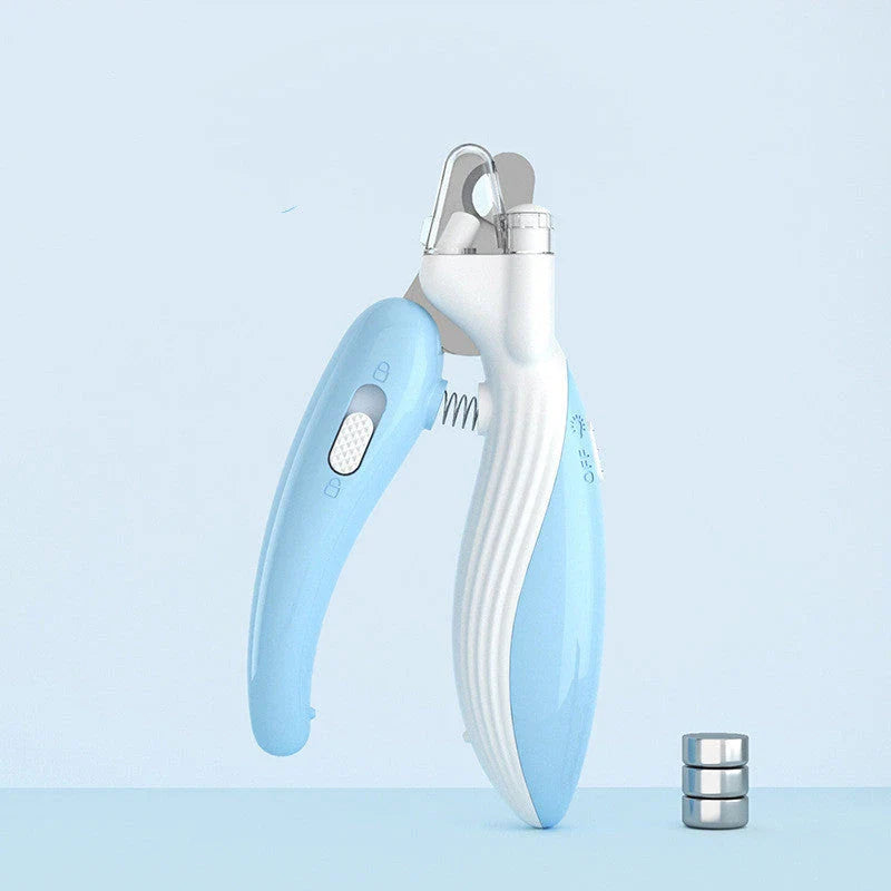 Premium electric pet nail grinder with LED light for safe, precise nail trimming of cats and dogs