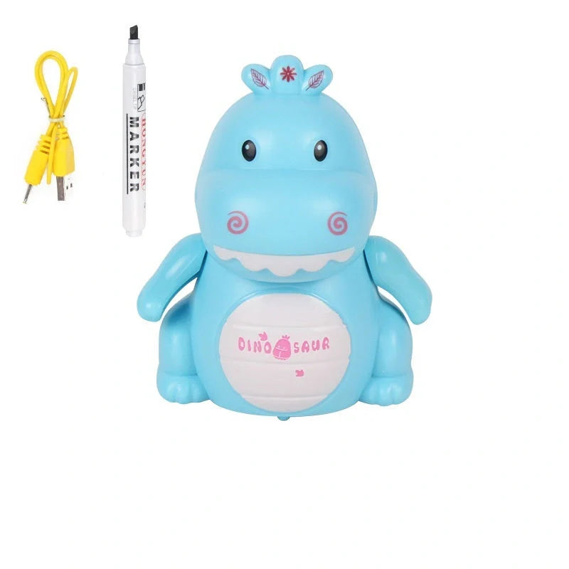 Drawn Line Magic Pet Toy Robot Pen with optical sensor following black lines