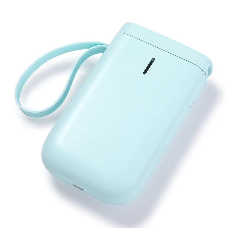 Compact Bluetooth Label Printer with thermal printing technology, Bluetooth connectivity, and versatile label design capabilities for home and office use