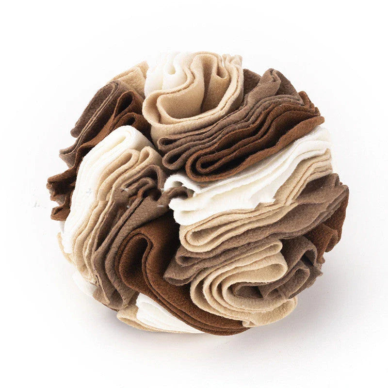 Premium snuffle puzzle mat made of soft, eco-friendly polar fleece to stimulate pets' natural foraging instincts