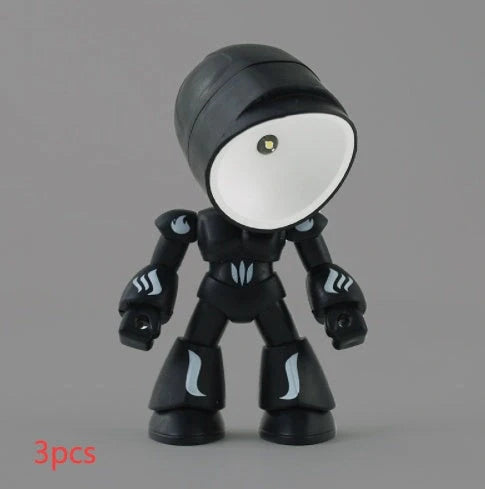 Mini LED Hero Robot Table Lamp with adjustable arms and 360° rotating head