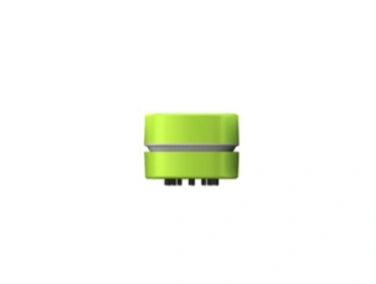 Compact desktop vacuum cleaner with USB charging and strong suction power