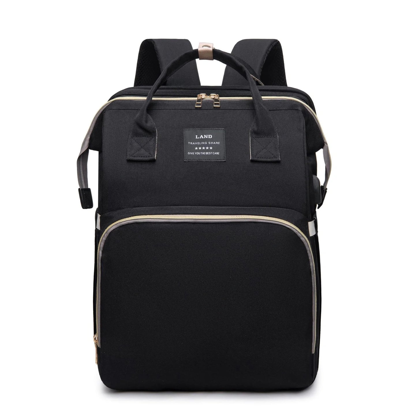 New Mummy Baby Crib Backpack with insulated milk storage compartment and large capacity