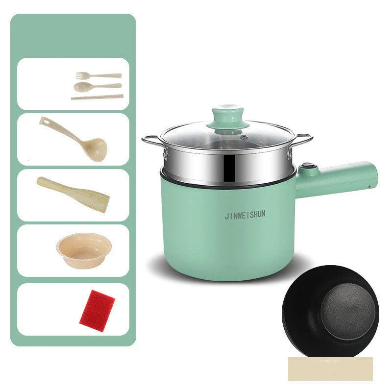 Versatile Mini Electric Cooker for Home and Dorm - Compact, Efficient, and Easy to Use