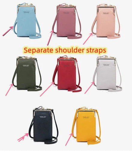Stylish PU leather shoulder bag featuring a lychee pattern design in a range of vibrant colours