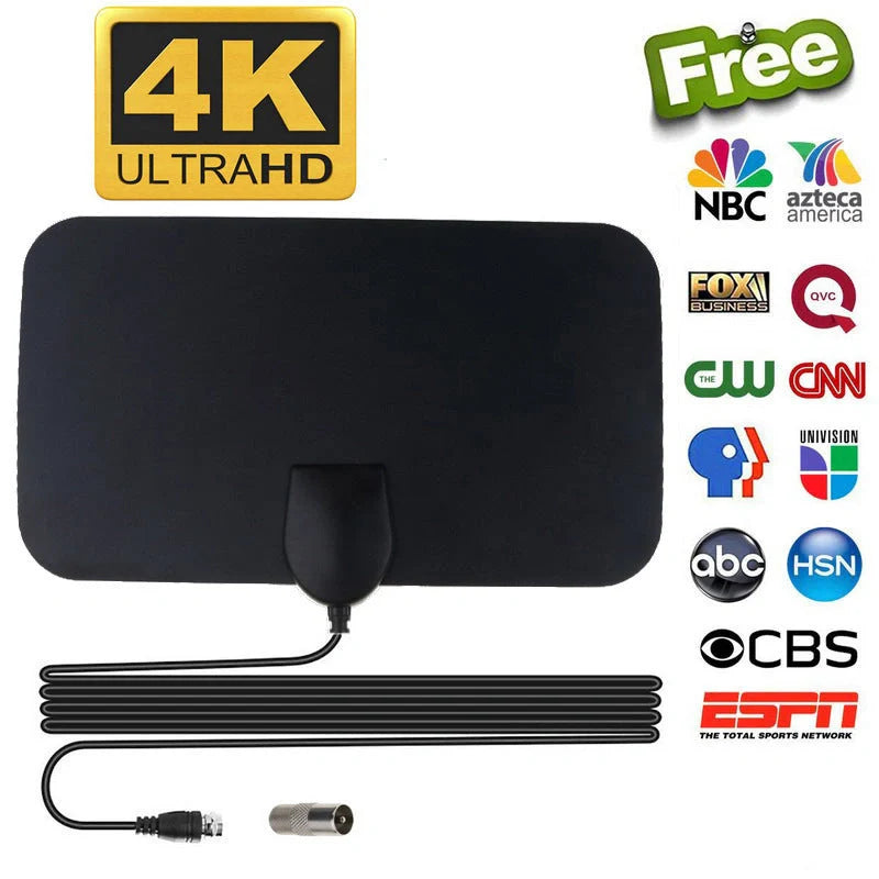 Compact Mini HDTV Indoor Antenna for crystal-clear digital TV reception