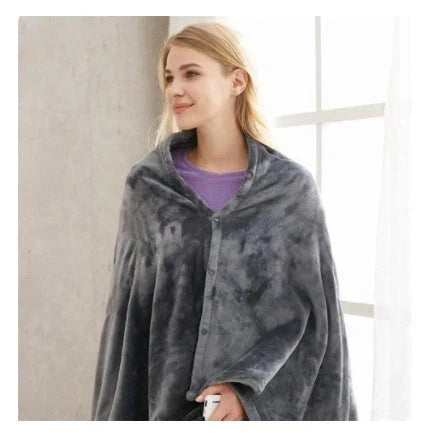 GiftHome Cozy Heated Blanket for Chilly Days: Stay Warm and Comfortable