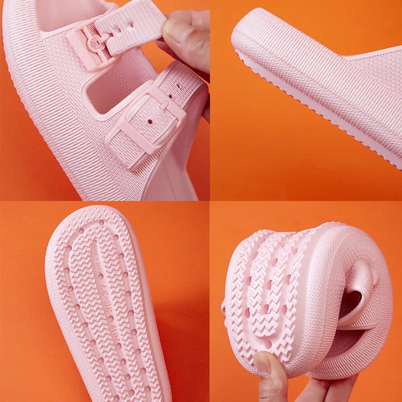 Stylish and comfortable platform slippers for women featuring a variety of vibrant color options